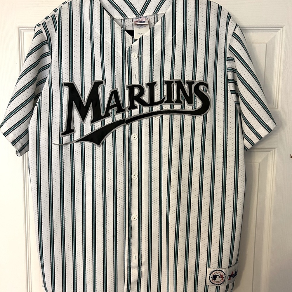Majestic Marlins Baseball Jersey